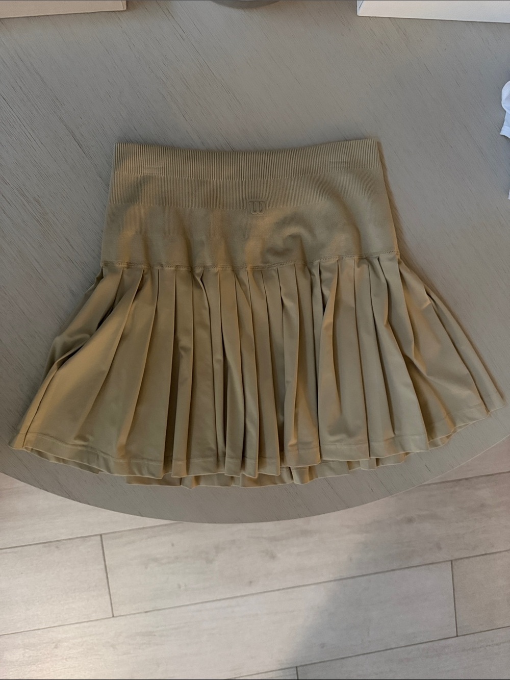 Wilson Pleated Beige Women’s tennis Skirt
